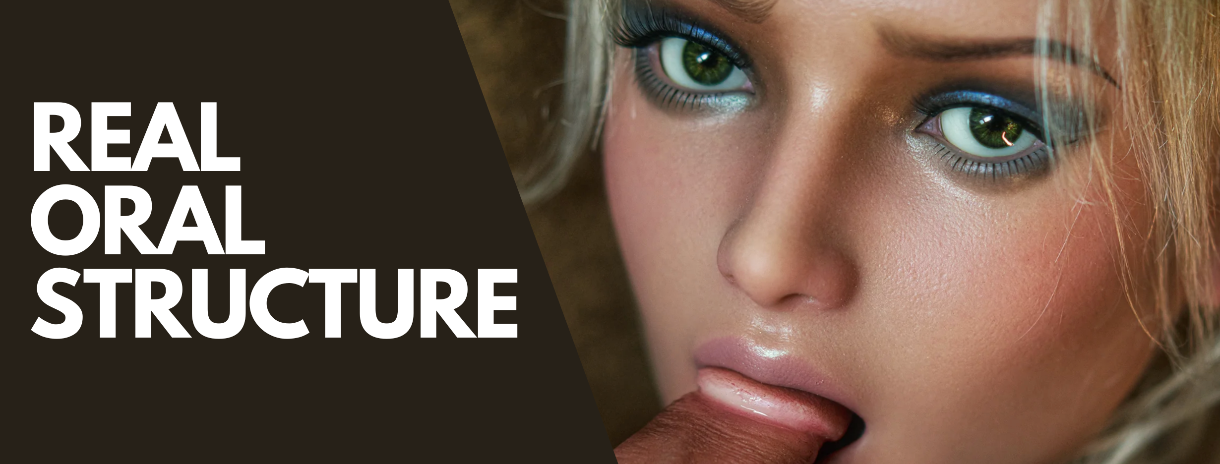 Real Oral Structure - Sex Doll with Teeth 