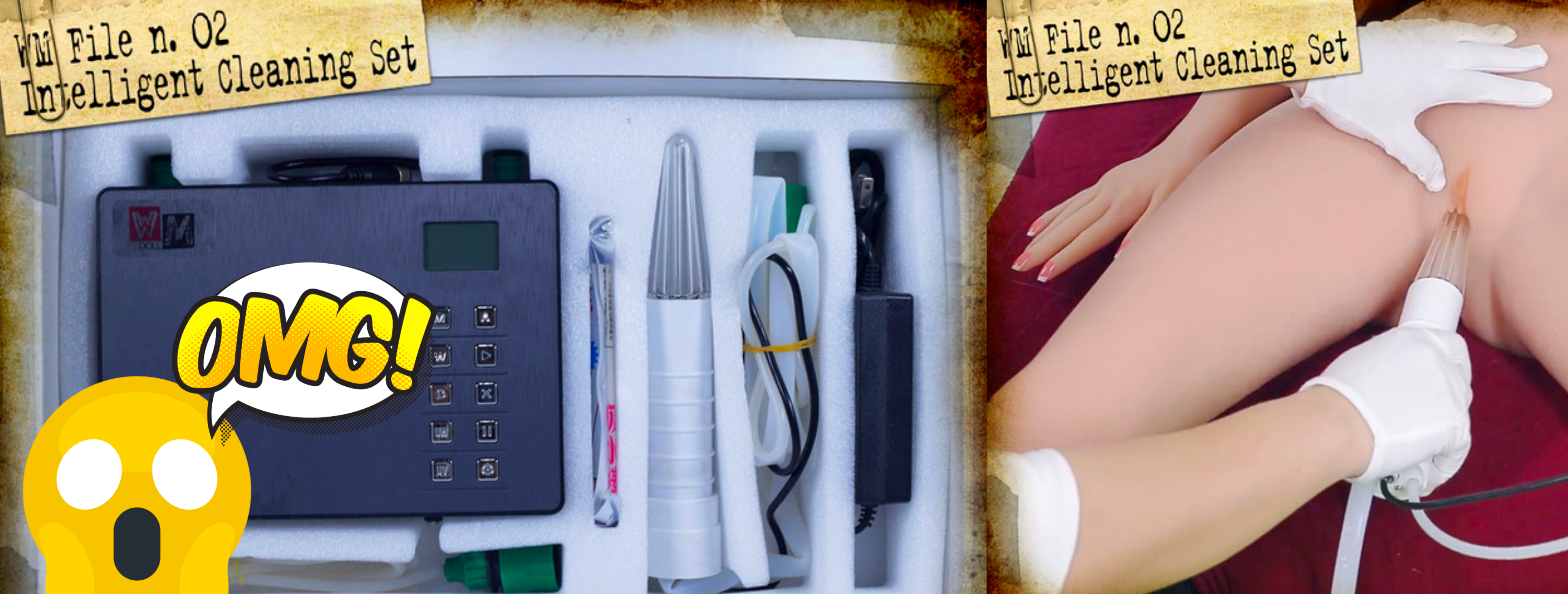 WM Doll's New Ultra Sonic Sex Doll Cleaning Kit