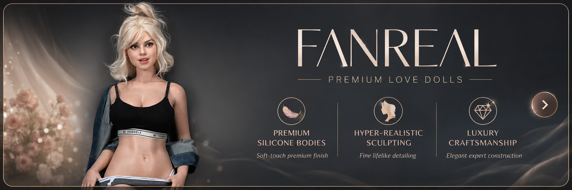 Fanreal Sex Dolls | Hyper-Realistic Premium Silicone Love Dolls