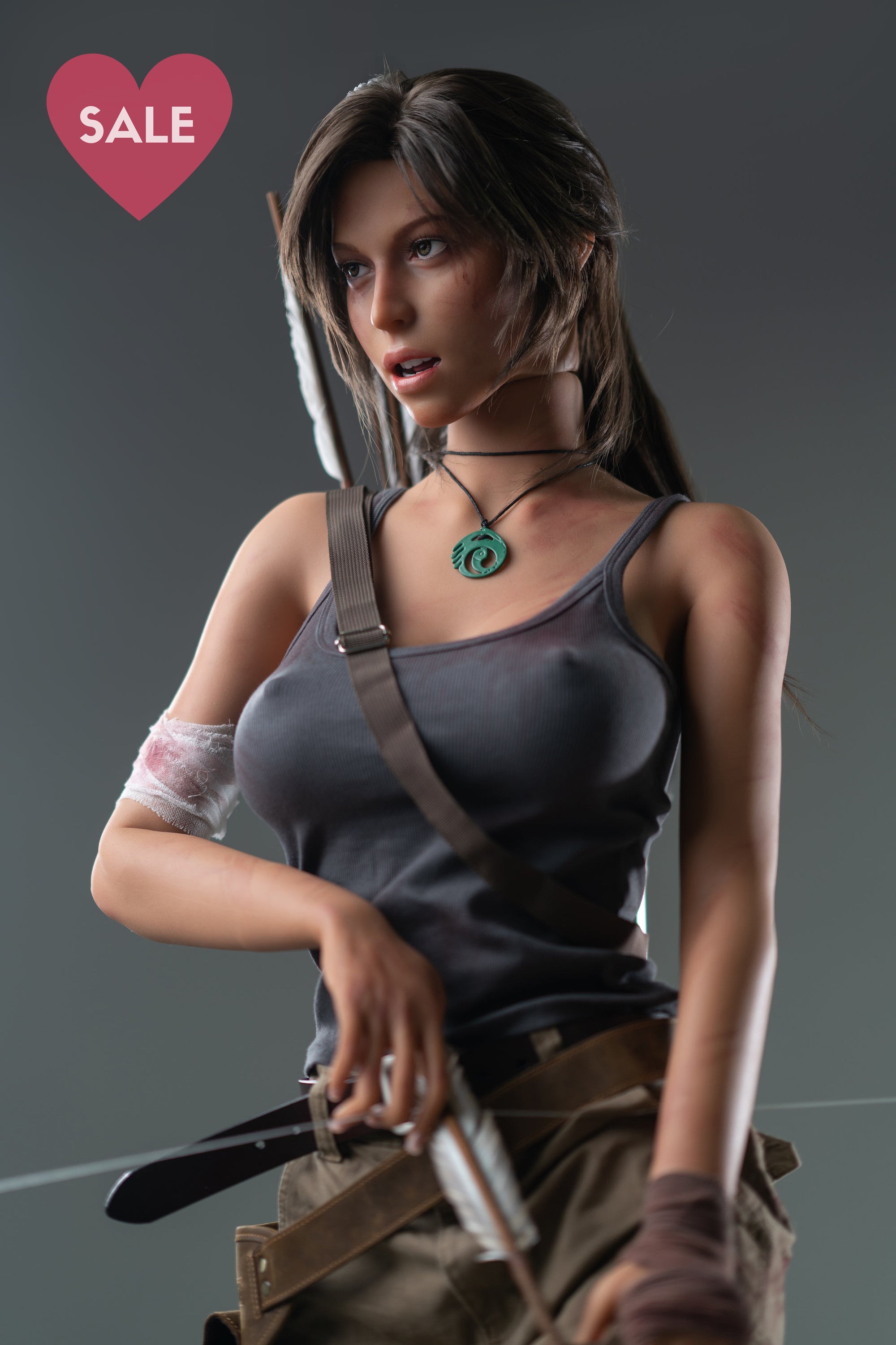 Juicy Character Fantasy Lara Croft Silicone Sex Doll