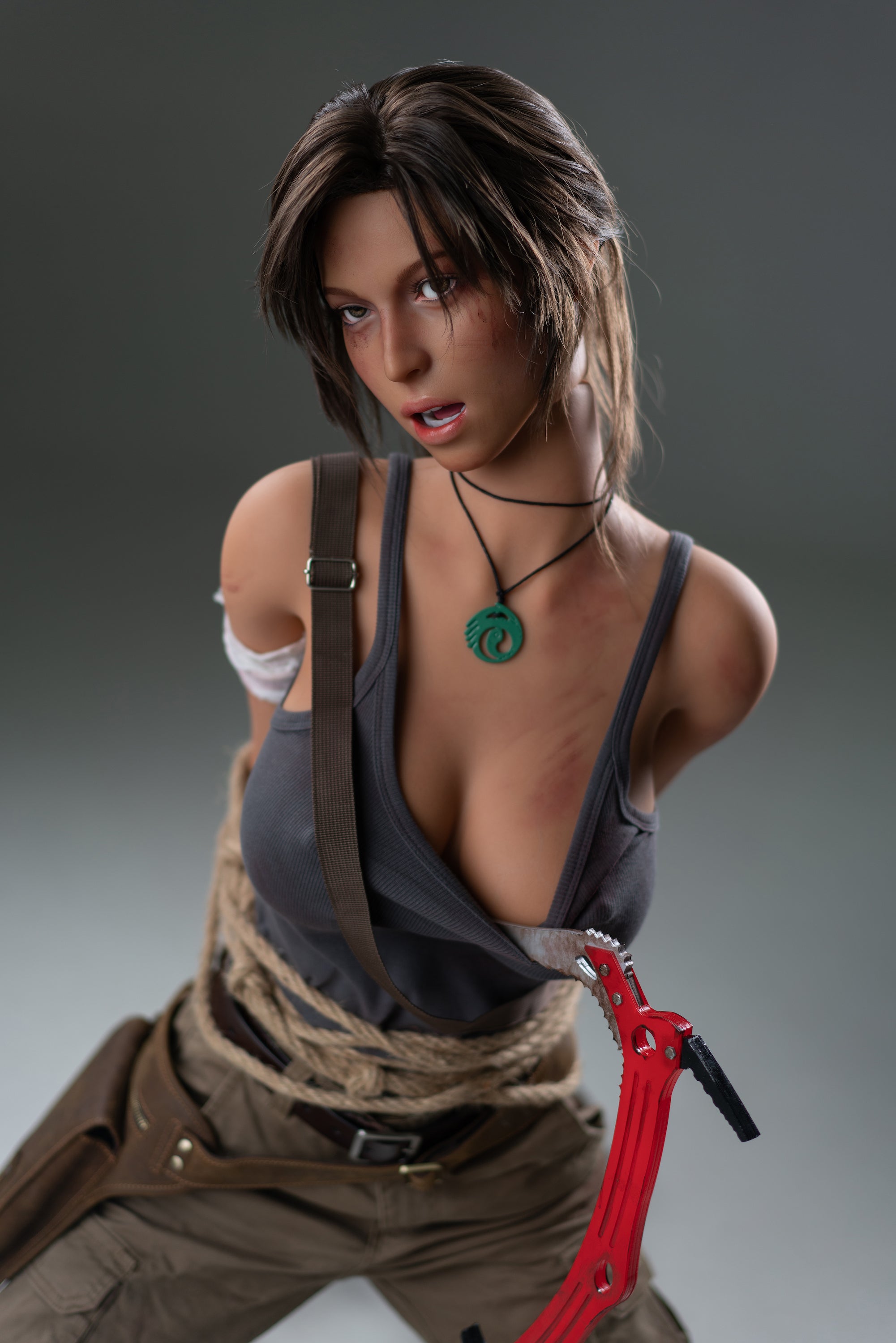 Juicy Character Fantasy Lara Croft Silicone Sex Doll