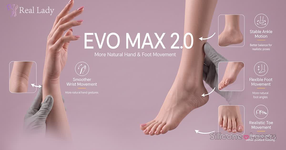 Real Lady EVO Max 2.0 hand and foot movement guide